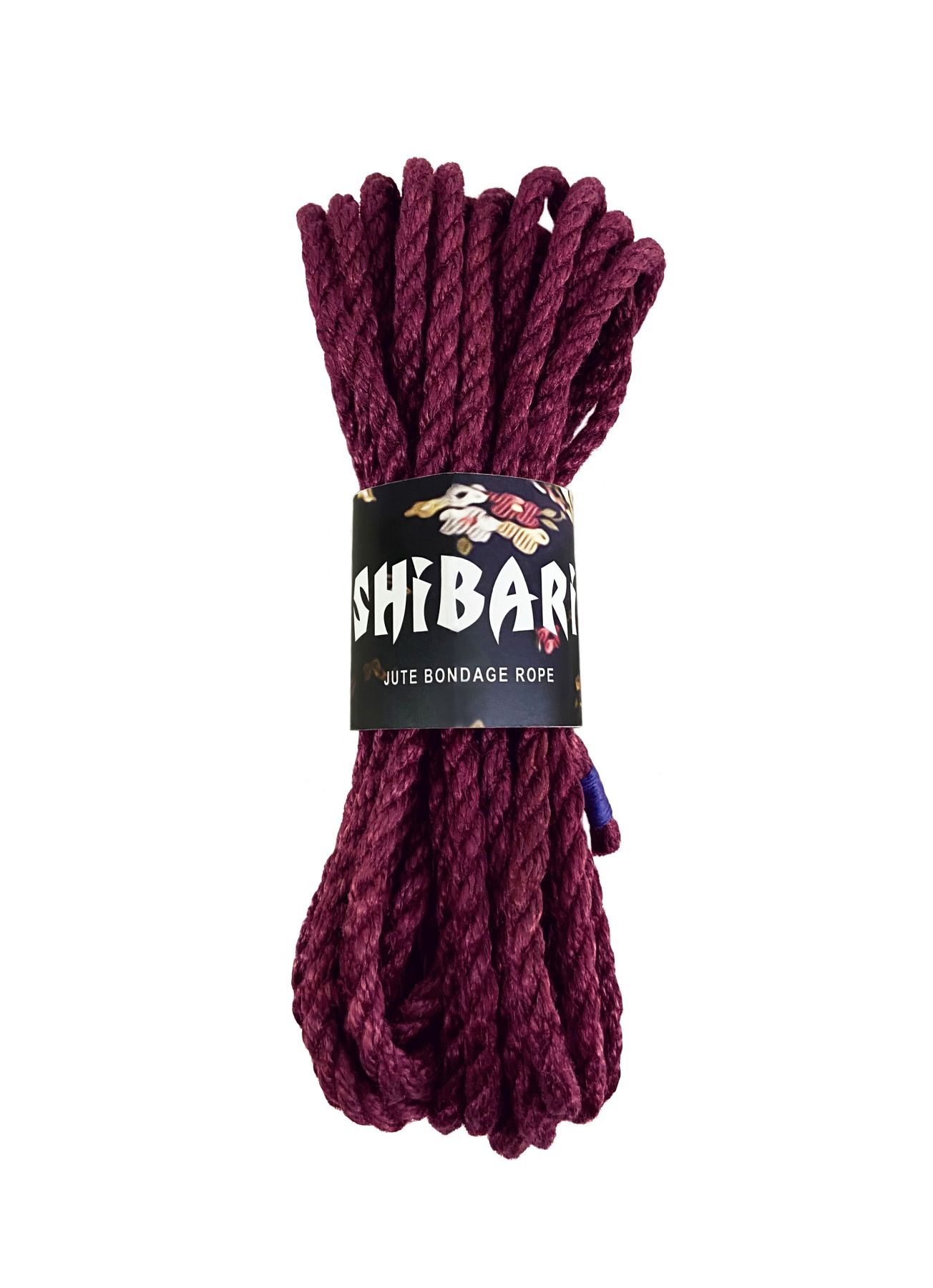 Джутова мотузка для шібарі feral feelings shibari rope, 8 м фіолетова Джутова мотузка для шібарі feral feelings shibari rope, 8 м фіолетова