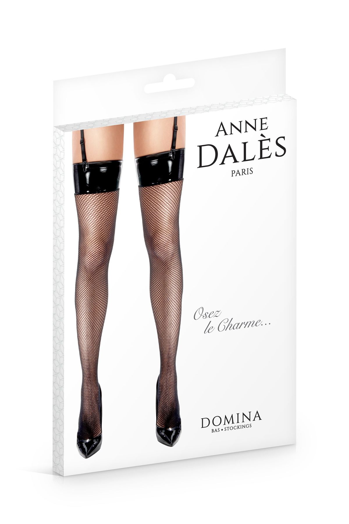 Панчохи сітка з вініловим верхом anne de ales domina t2 Панчохи сітка з вініловим верхом anne de ales domina t2