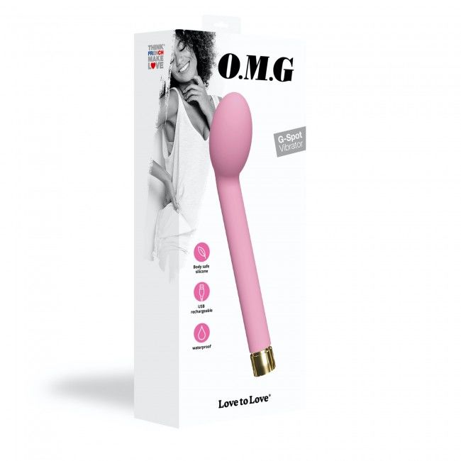 Вібратор для точки g: love to love o.m.g. rose Вібратор для точки g: love to love o.m.g. rose