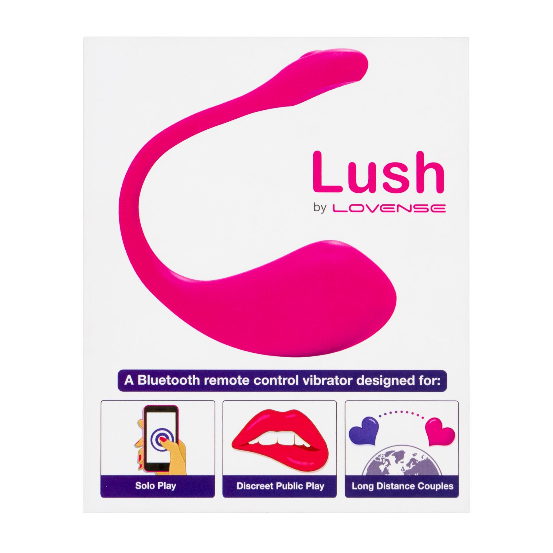 Смарт віброяйце lovense lush 2 Смарт віброяйце lovense lush 2
