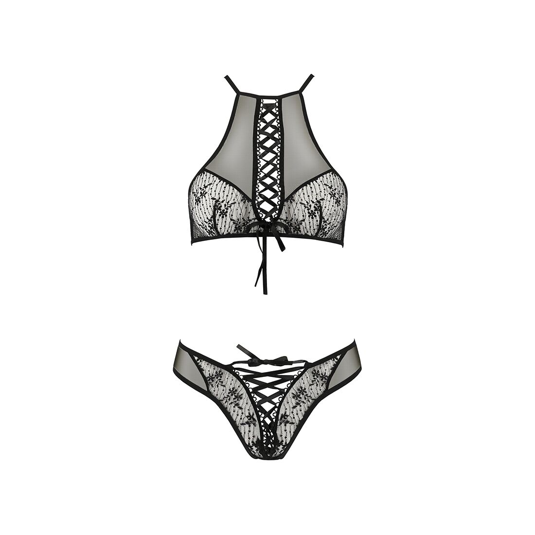 Еротичний комплект passion azalia set xxl/xxxl, black Еротичний комплект passion azalia set xxl/xxxl, black