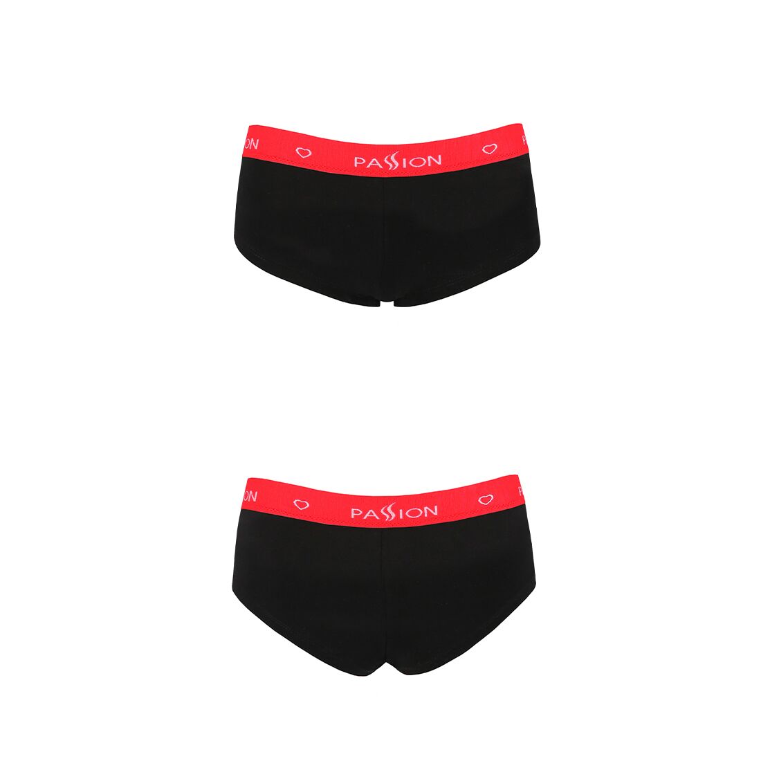 Трусики шортики passion ps003 panties m, black Трусики шортики passion ps003 panties m, black