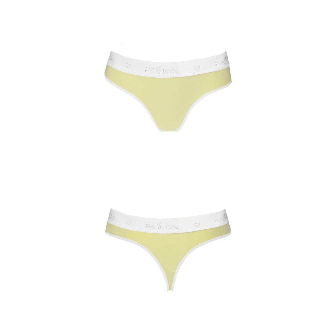 Спортивні трусики стрінги passion ps007 panties xl, yellow Спортивні трусики стрінги passion ps007 panties xl, yellow