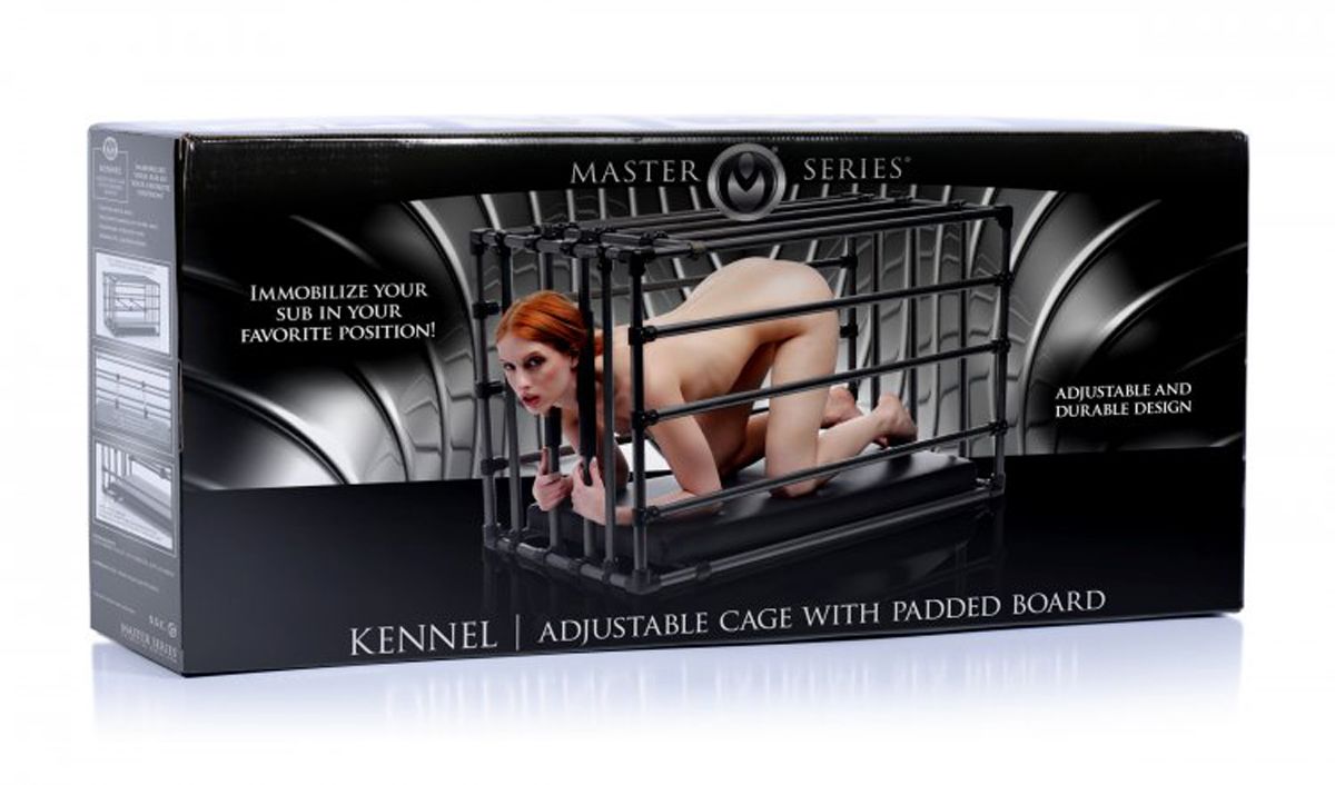 Міцна розбірна клітка для покарань kennel adjustable bondage cage Міцна розбірна клітка для покарань kennel adjustable bondage cage