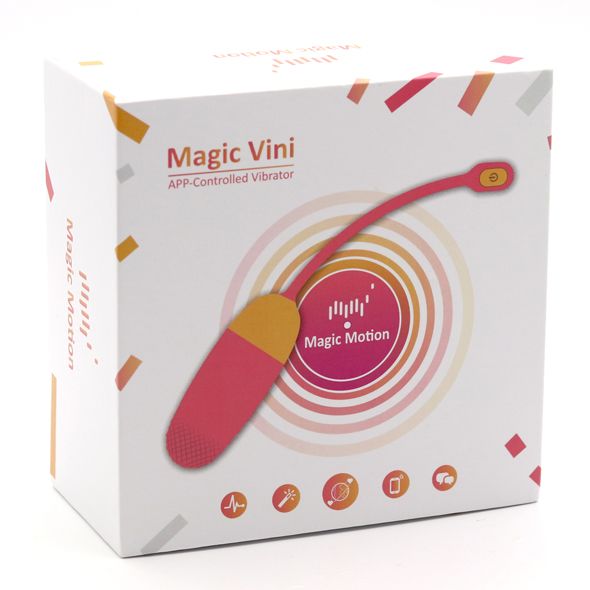 Смарт віброяйце magic motion vini orange, керування зі смартфона Смарт віброяйце magic motion vini orange, керування зі смартфона